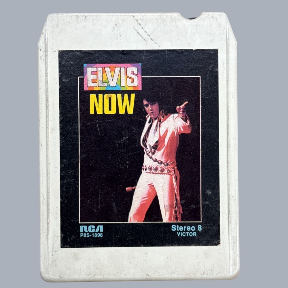 Elvis Presley Elvis Now 8-Track Tape 1972 RCA Stereo Imperials Quartet RARE